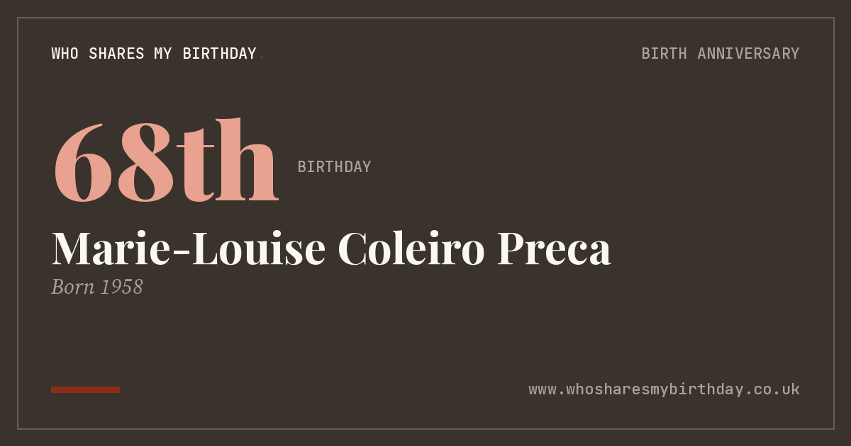 Marie-Louise Coleiro Preca