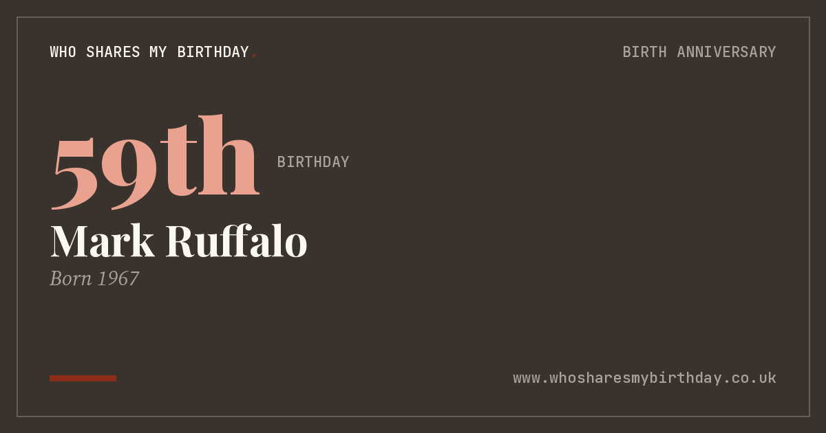Mark Ruffalo
