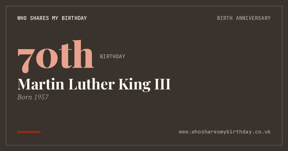 Martin Luther King III
