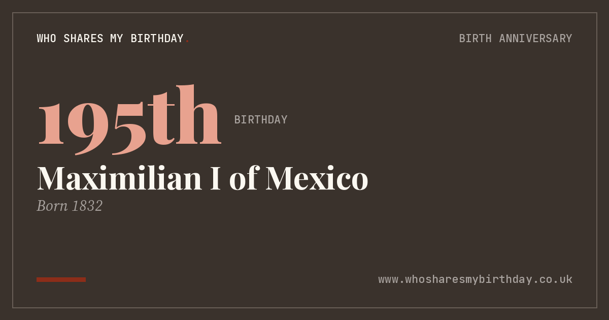 Maximilian I of Mexico