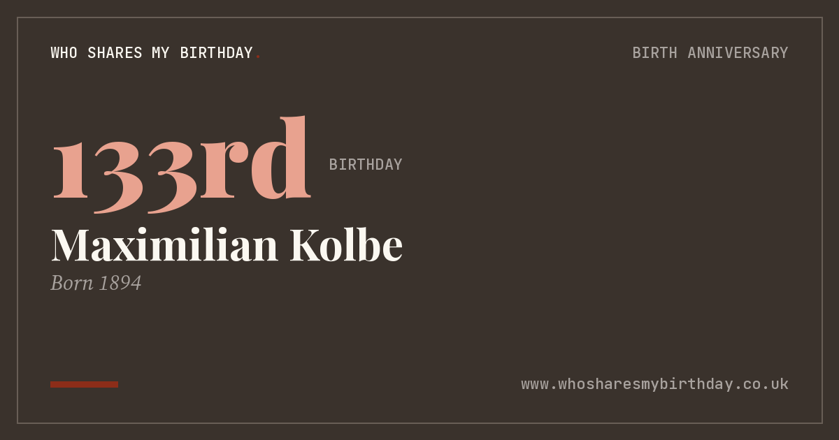 Maximilian Kolbe