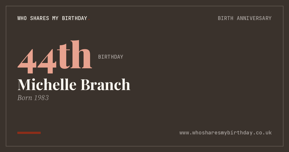 Michelle Branch