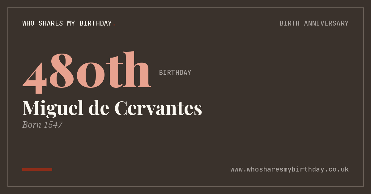 Miguel de Cervantes