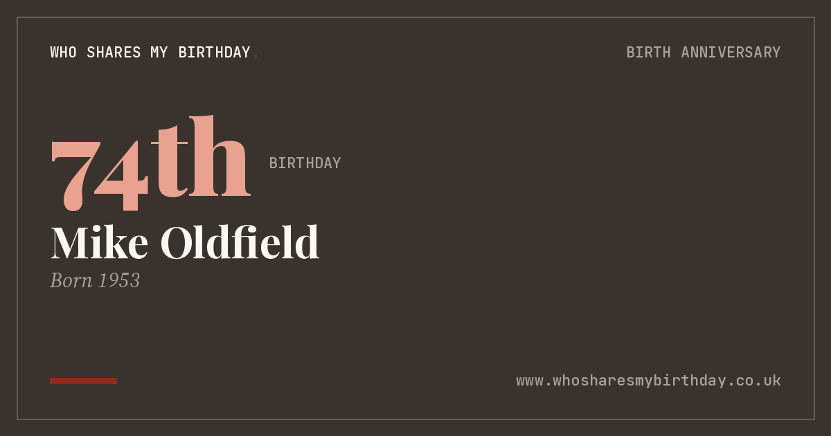 Mike Oldfield