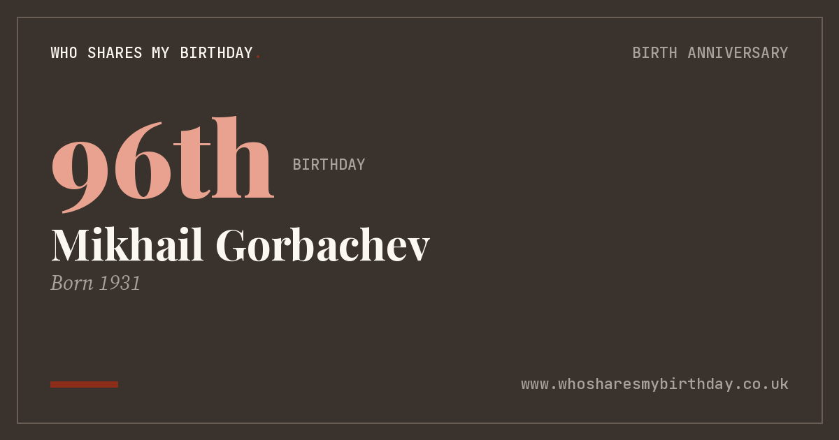 Mikhail Gorbachev