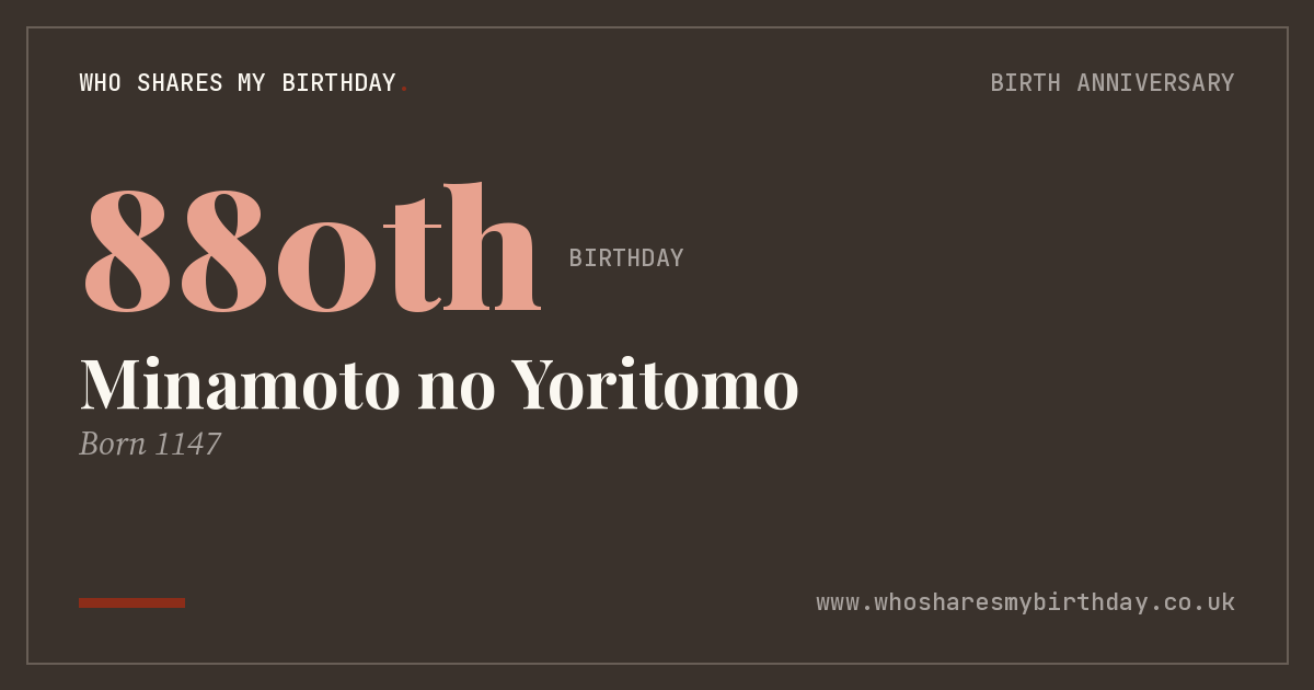 Minamoto no Yoritomo