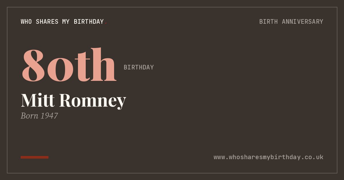 Mitt Romney