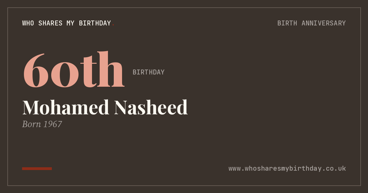 Mohamed Nasheed
