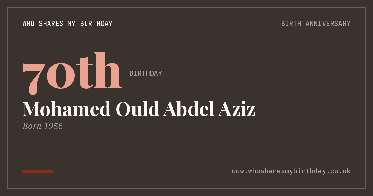 Mohamed Ould Abdel Aziz