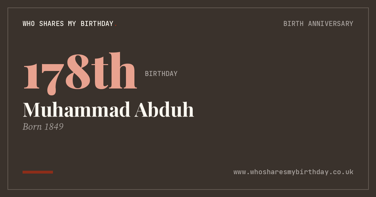 Muhammad Abduh