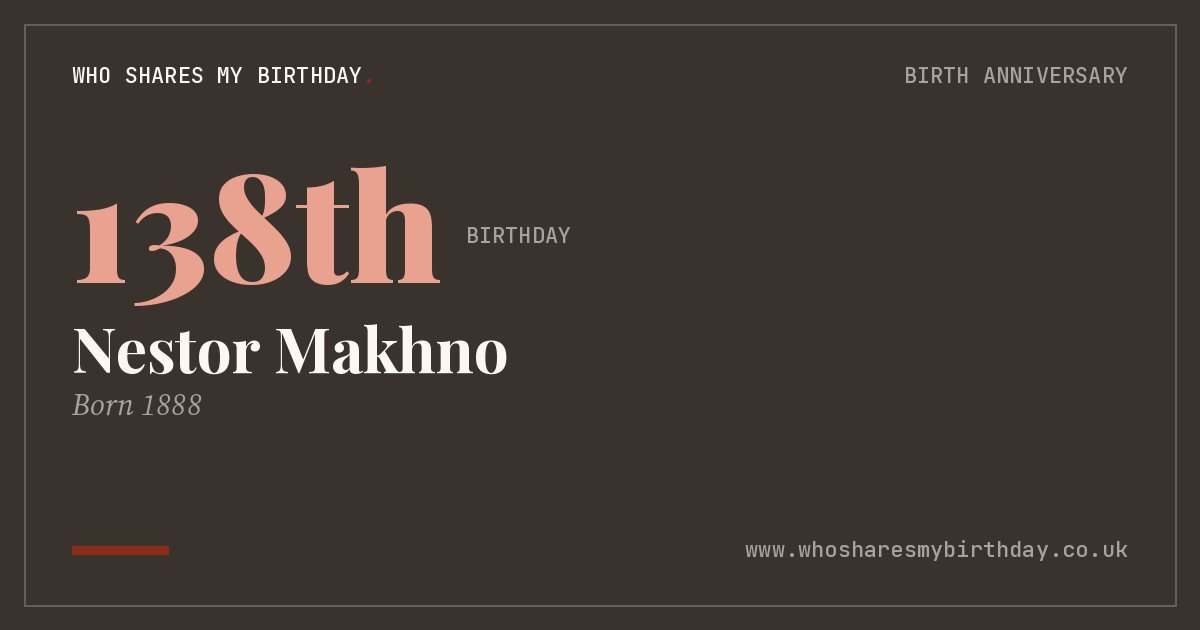 Nestor Makhno