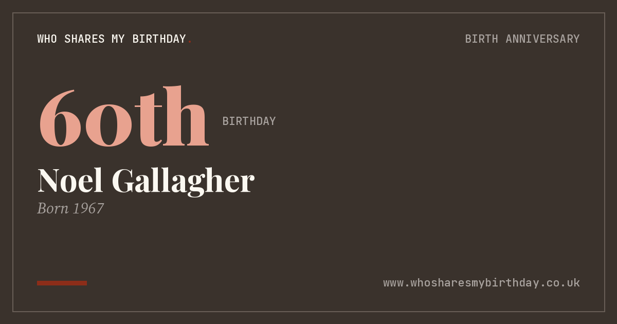 Noel Gallagher