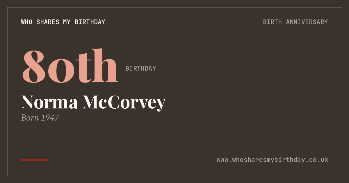 Norma McCorvey