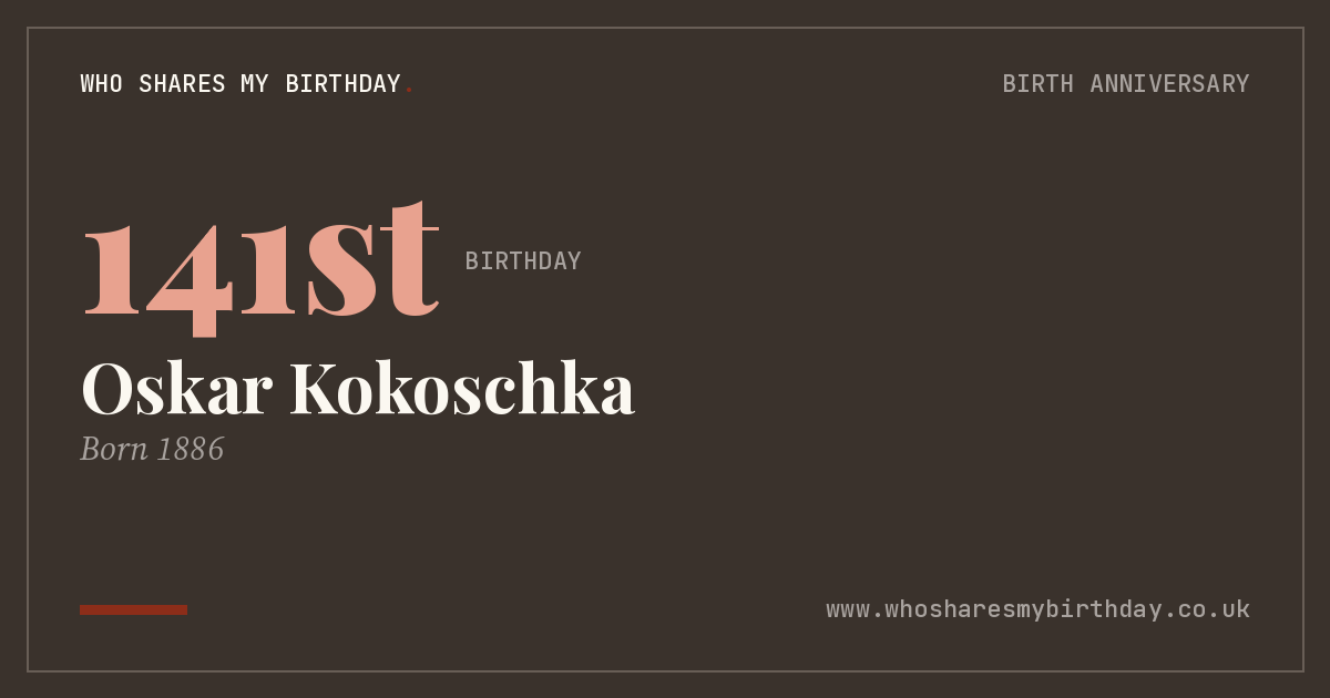 Oskar Kokoschka