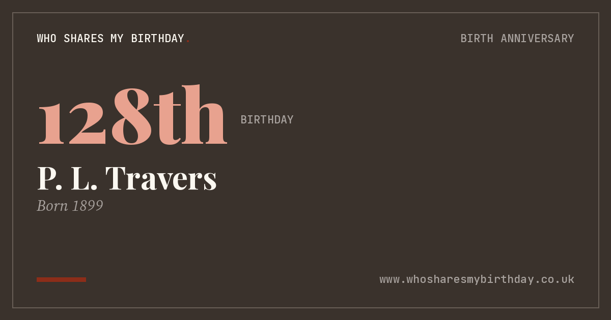 P. L. Travers