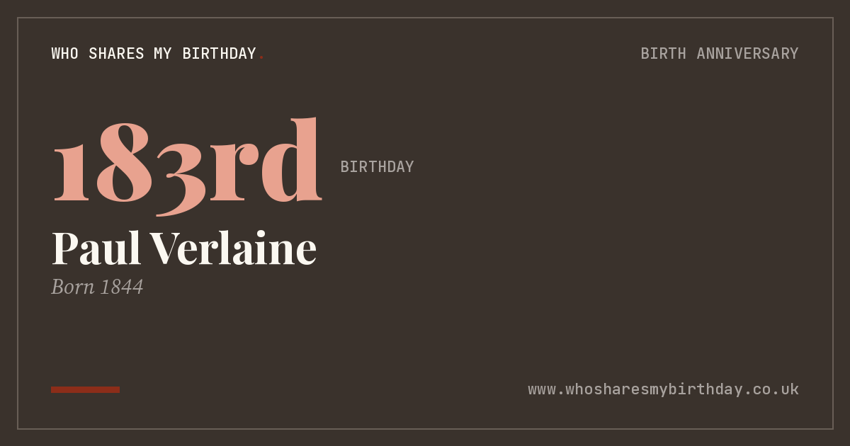 Paul Verlaine