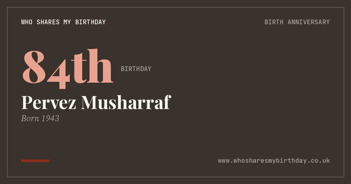 Pervez Musharraf
