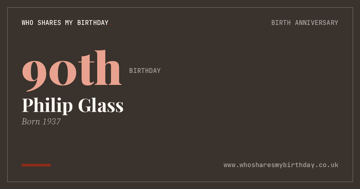 Philip Glass