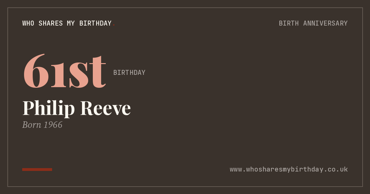 Philip Reeve