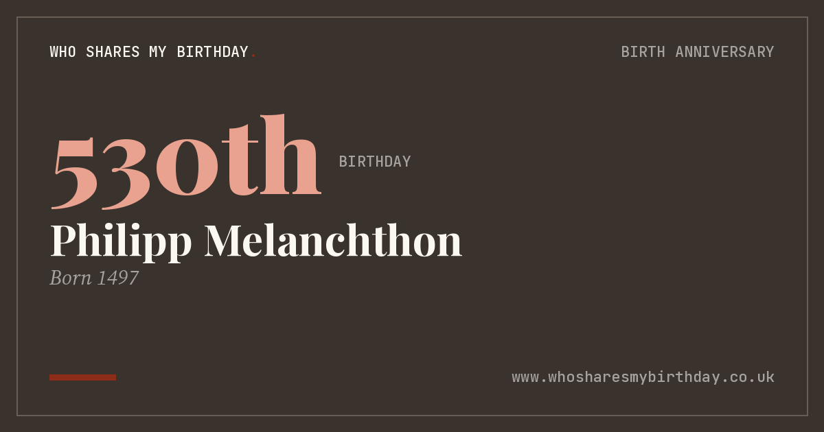 Philipp Melanchthon