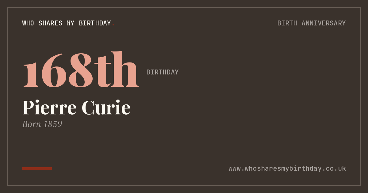 Pierre Curie