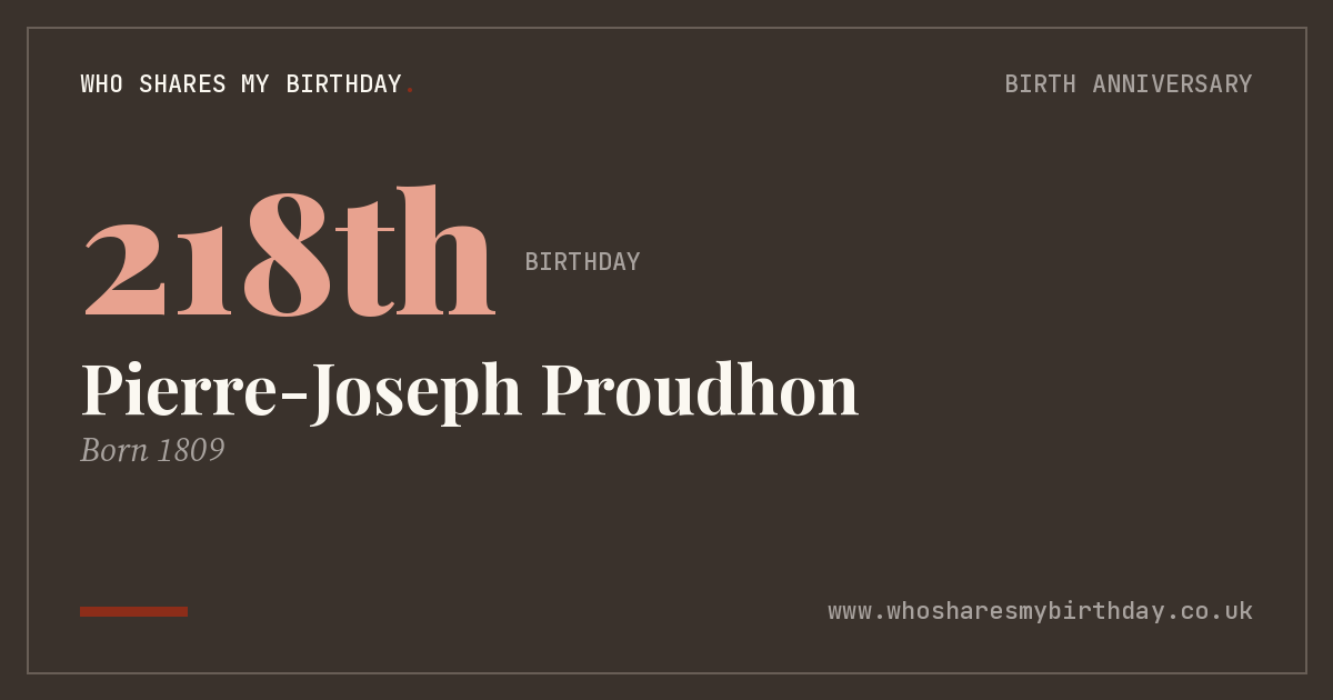 Pierre-Joseph Proudhon