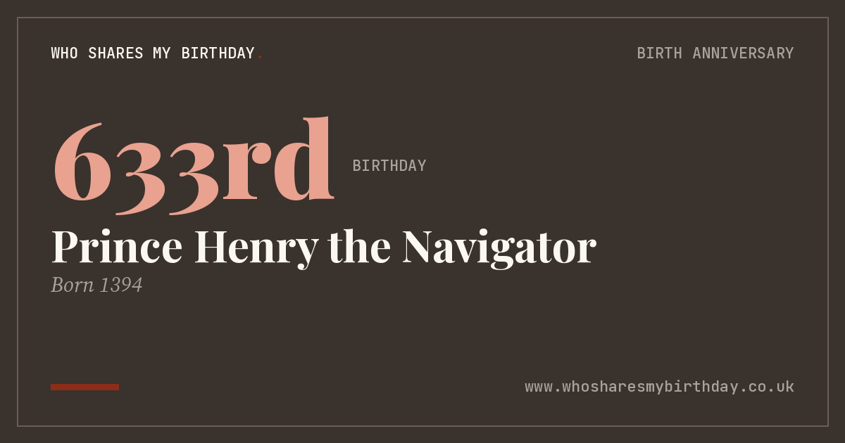 Prince Henry the Navigator