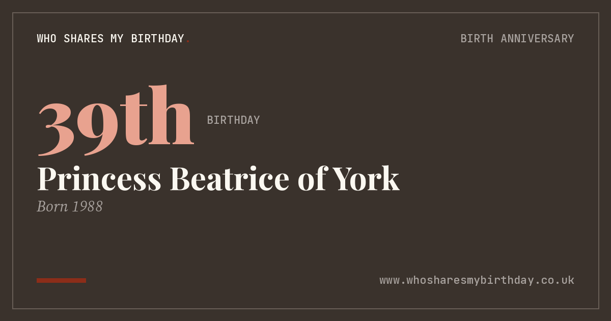 Princess Beatrice of York