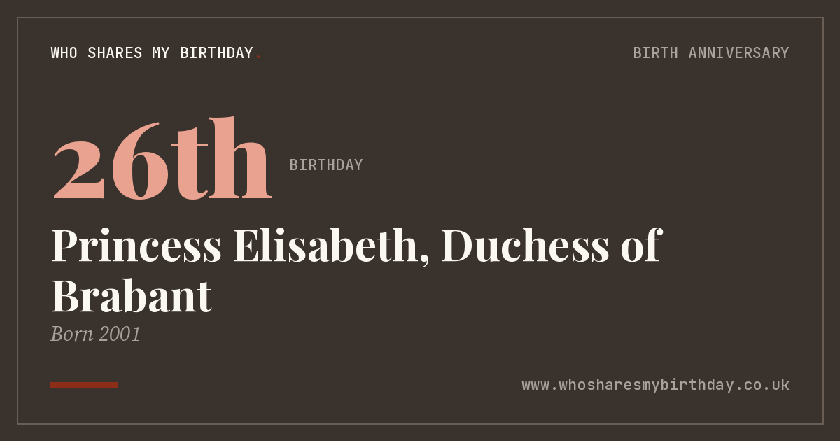 Princess Elisabeth, Duchess of Brabant