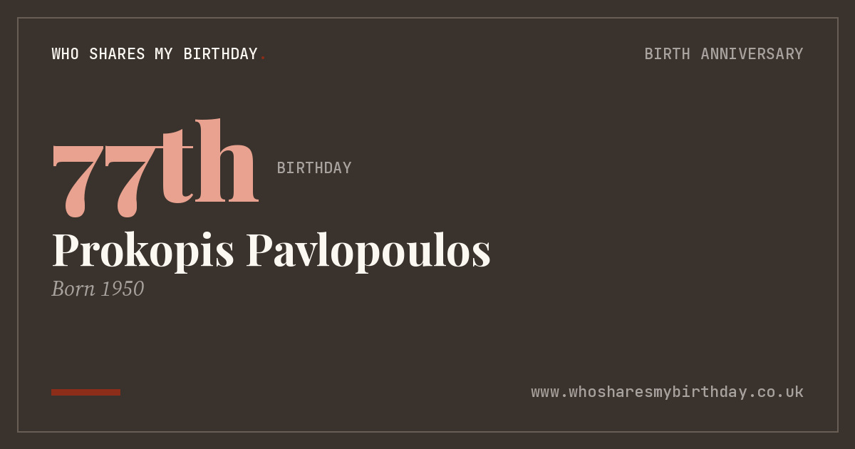 Prokopis Pavlopoulos
