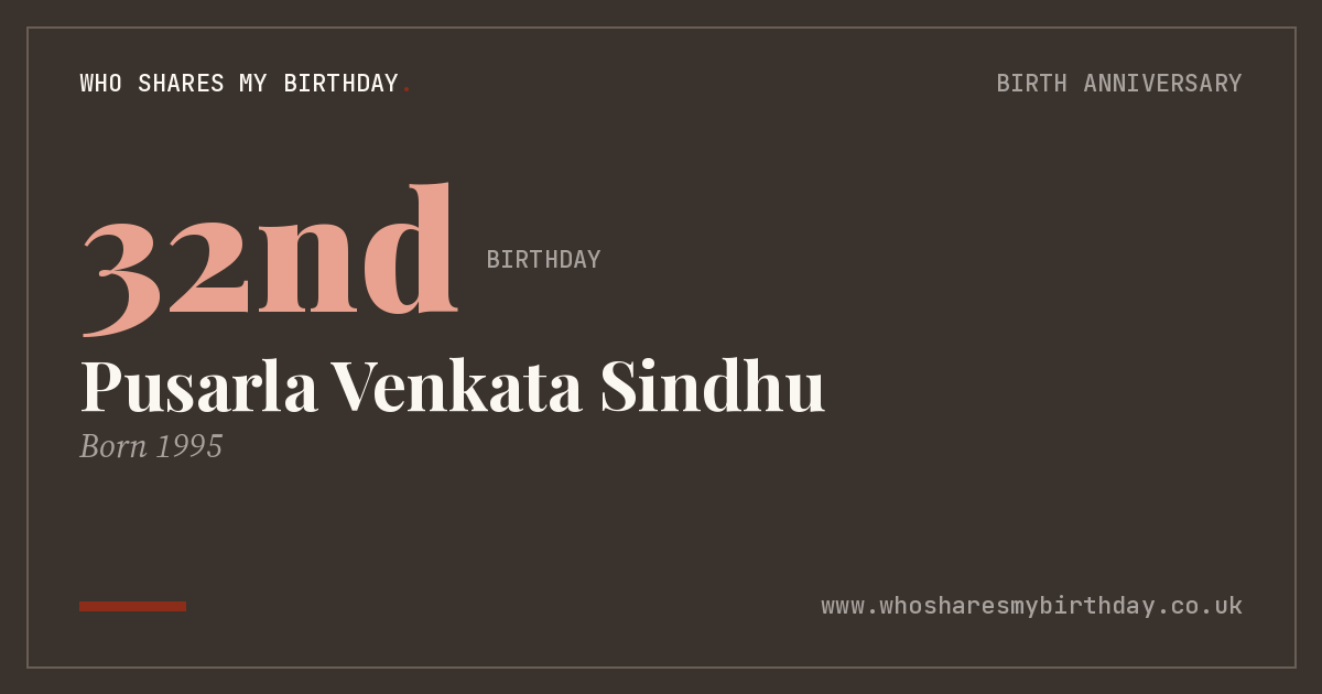 Pusarla Venkata Sindhu