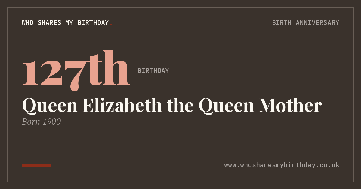 Queen Elizabeth the Queen Mother