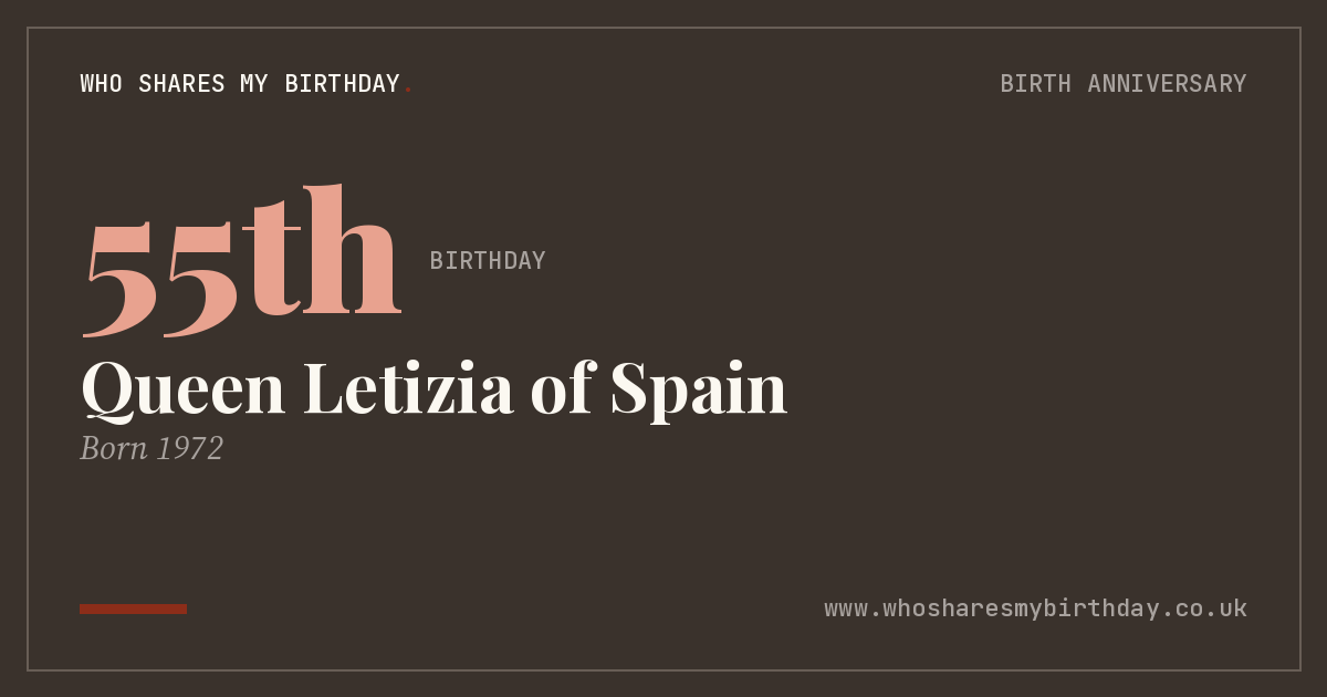 Queen Letizia of Spain
