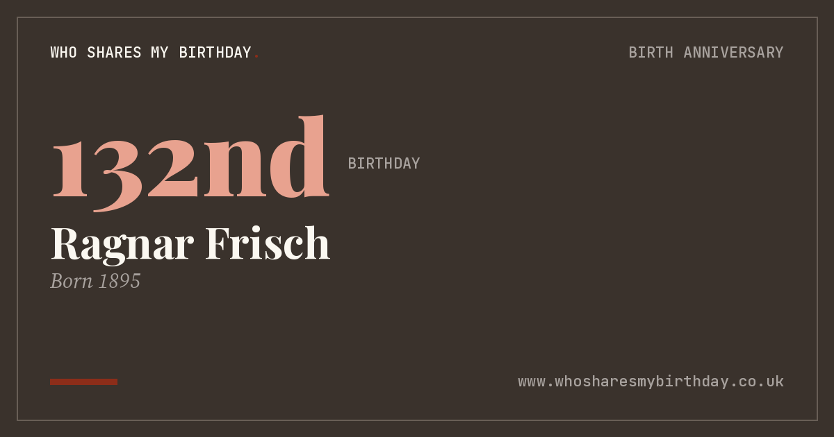 Ragnar Frisch