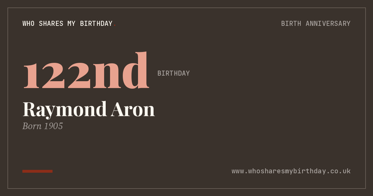 Raymond Aron