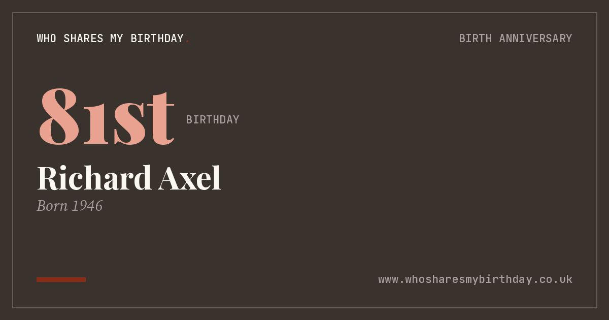 Richard Axel