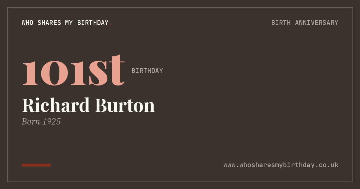 Richard Burton