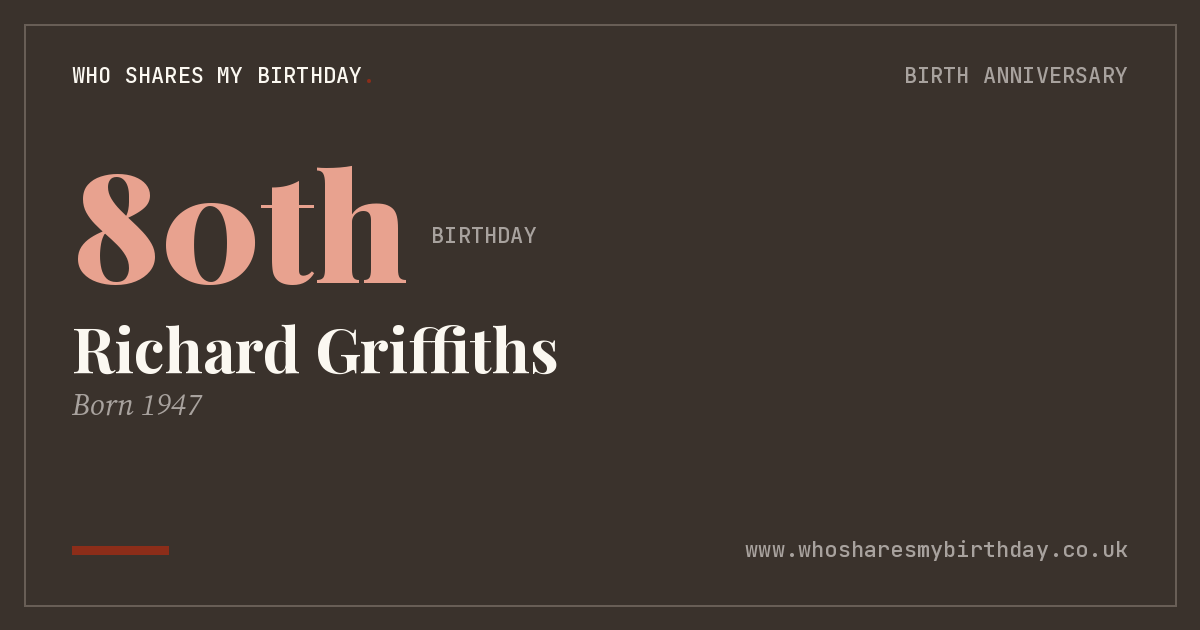 Richard Griffiths