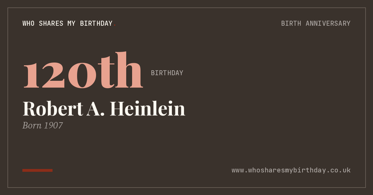 Robert A. Heinlein