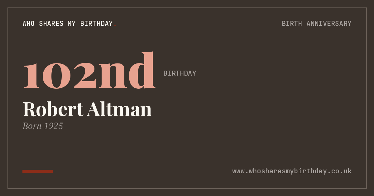 Robert Altman