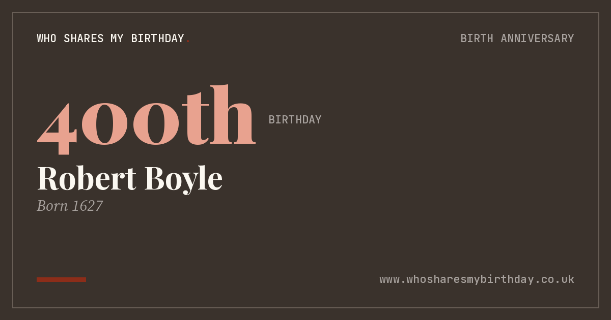 Robert Boyle