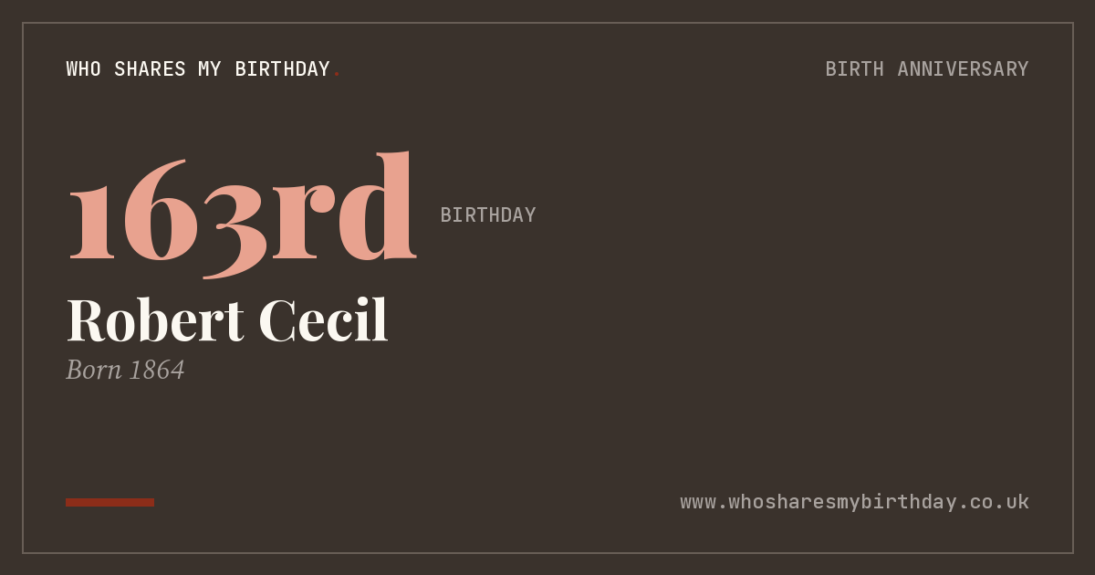 Robert Cecil