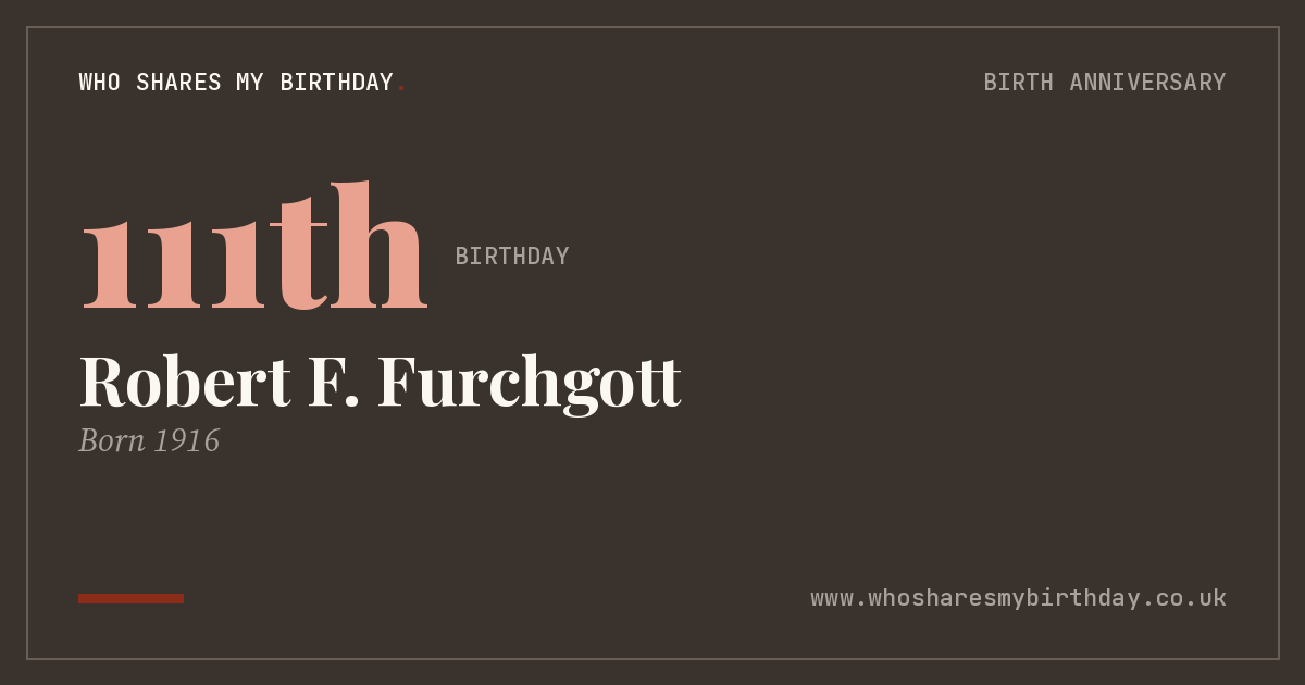 Robert F. Furchgott