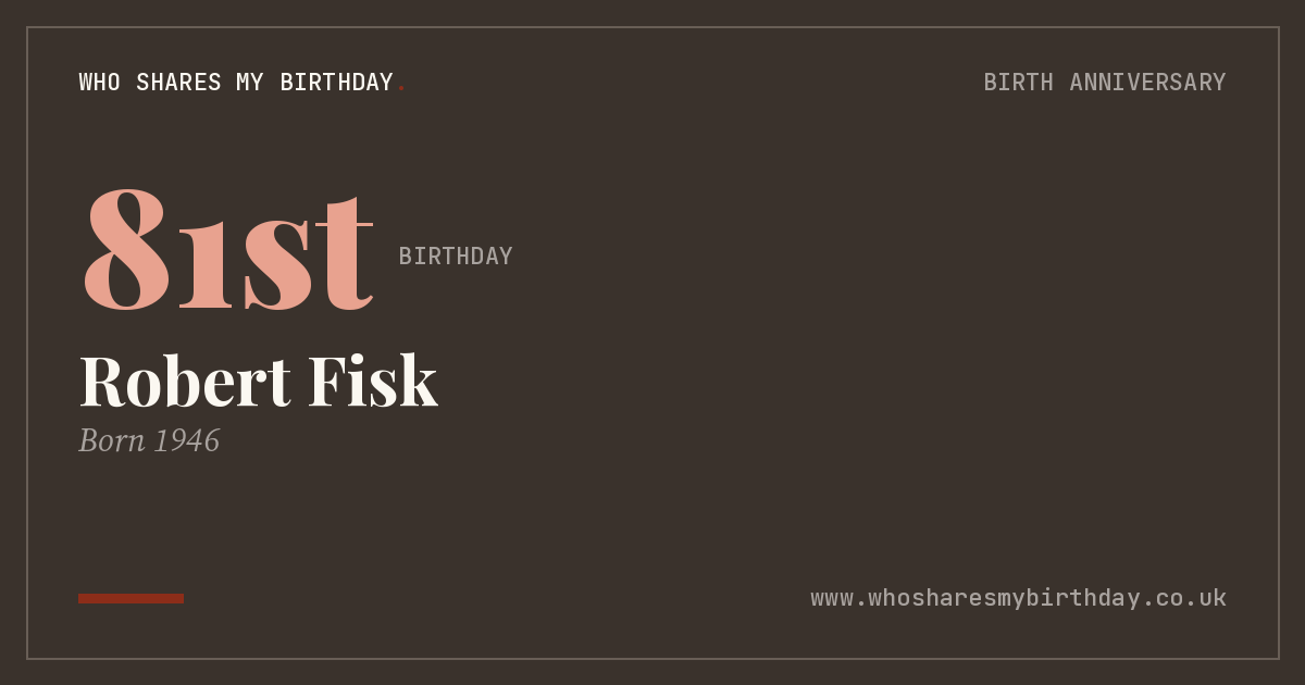 Robert Fisk