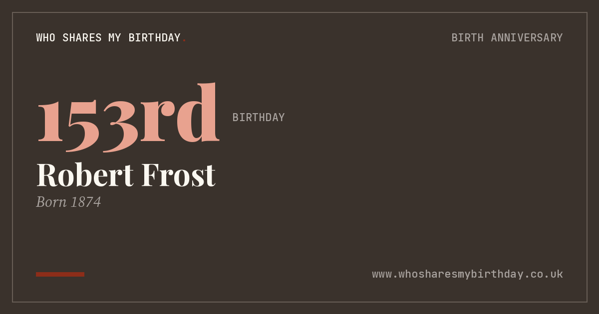 Robert Frost