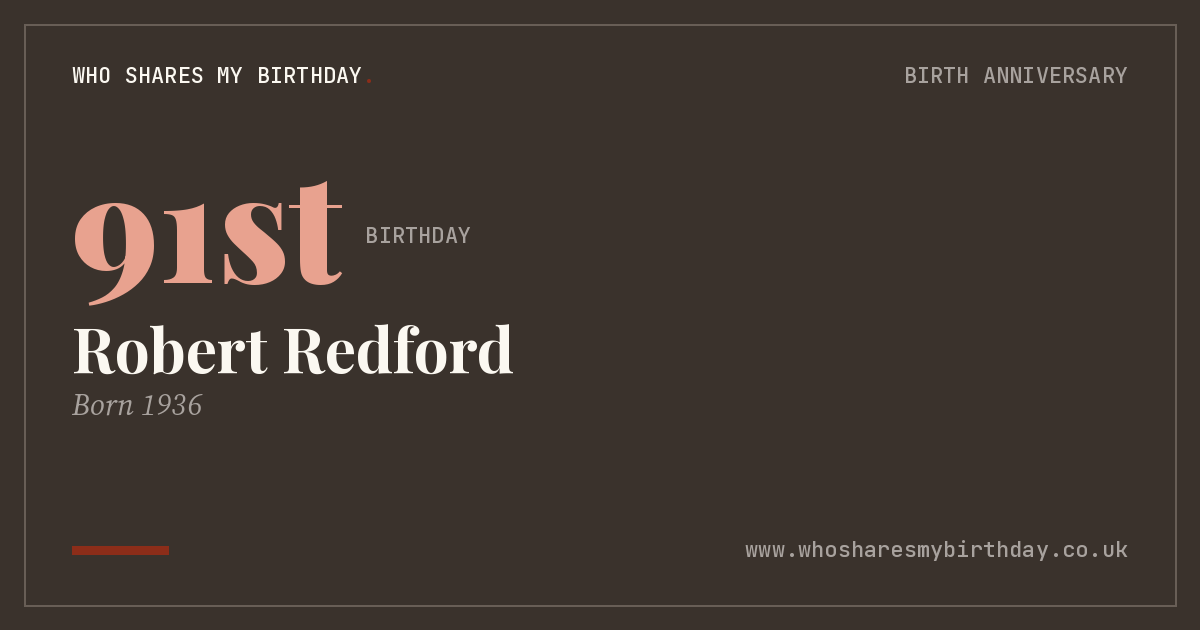 Robert Redford