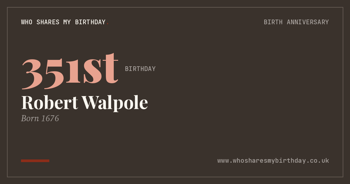 Robert Walpole