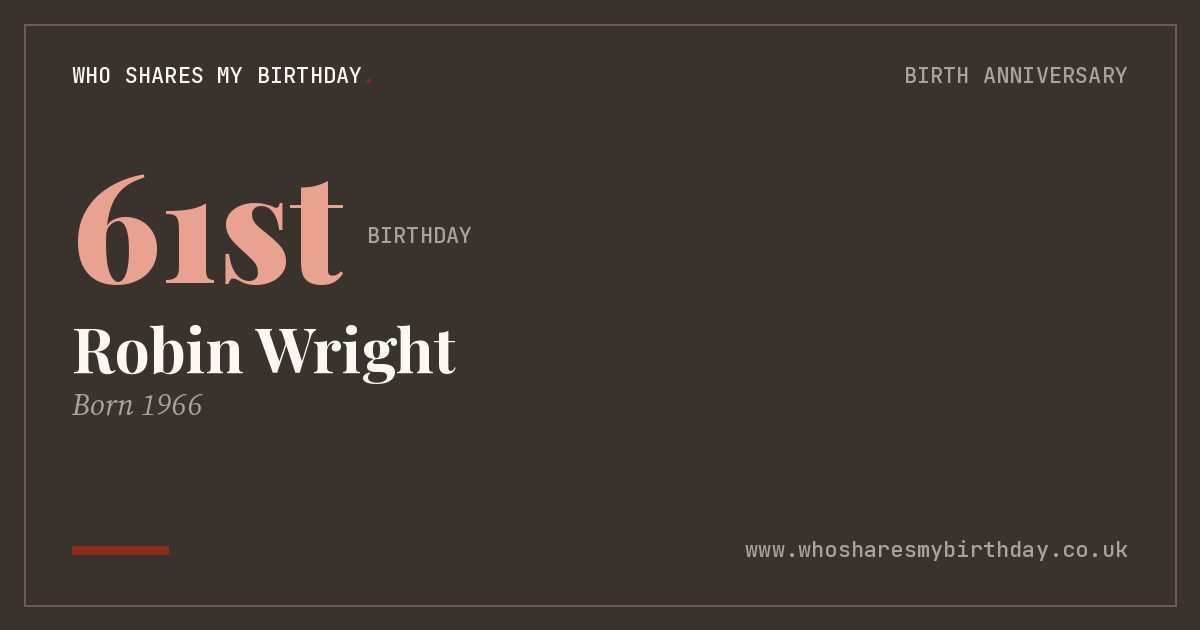 Robin Wright