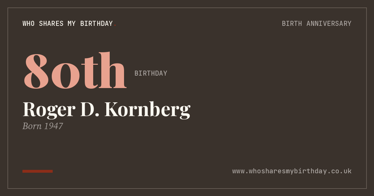 Roger D. Kornberg