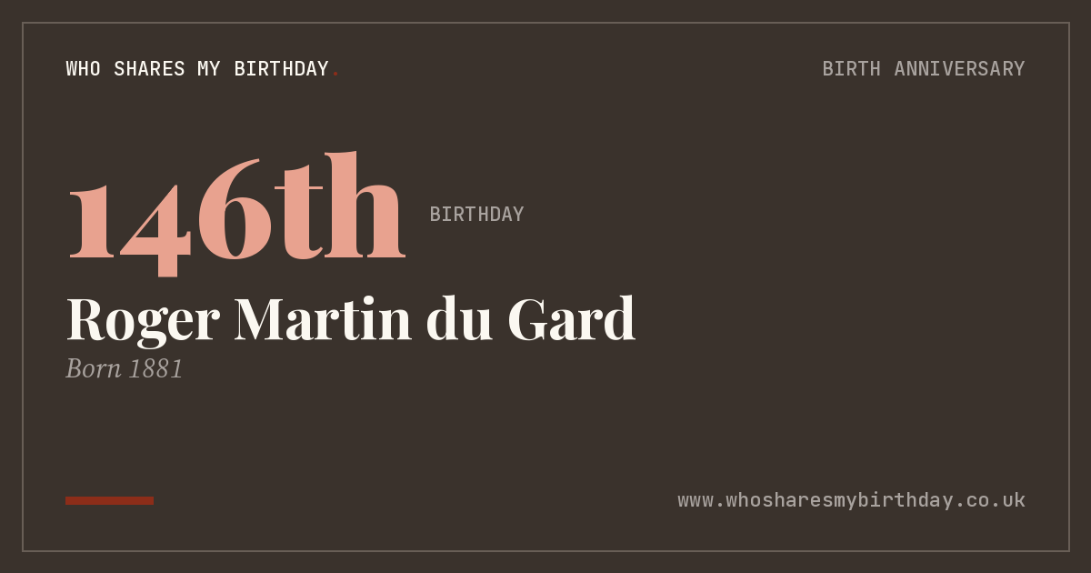 Roger Martin du Gard